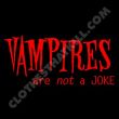 Vampires are not a joke